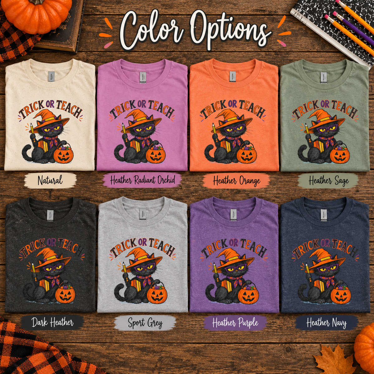Trick or Teach Halloween Teacher Shirt
