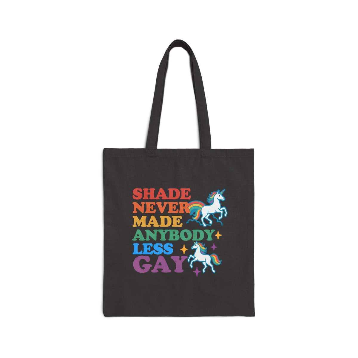 Shade Never Made Anybody Less Gay | Retro Pride Tote Bag