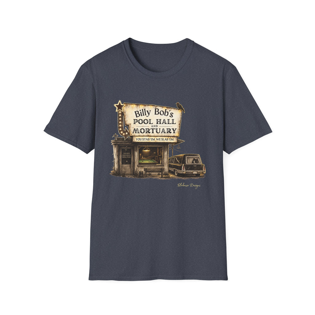 Billy Bobs Heather Navy front