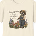 Sometimes I Wet My Plants | Miss Sammye Garden Raccoon Tee